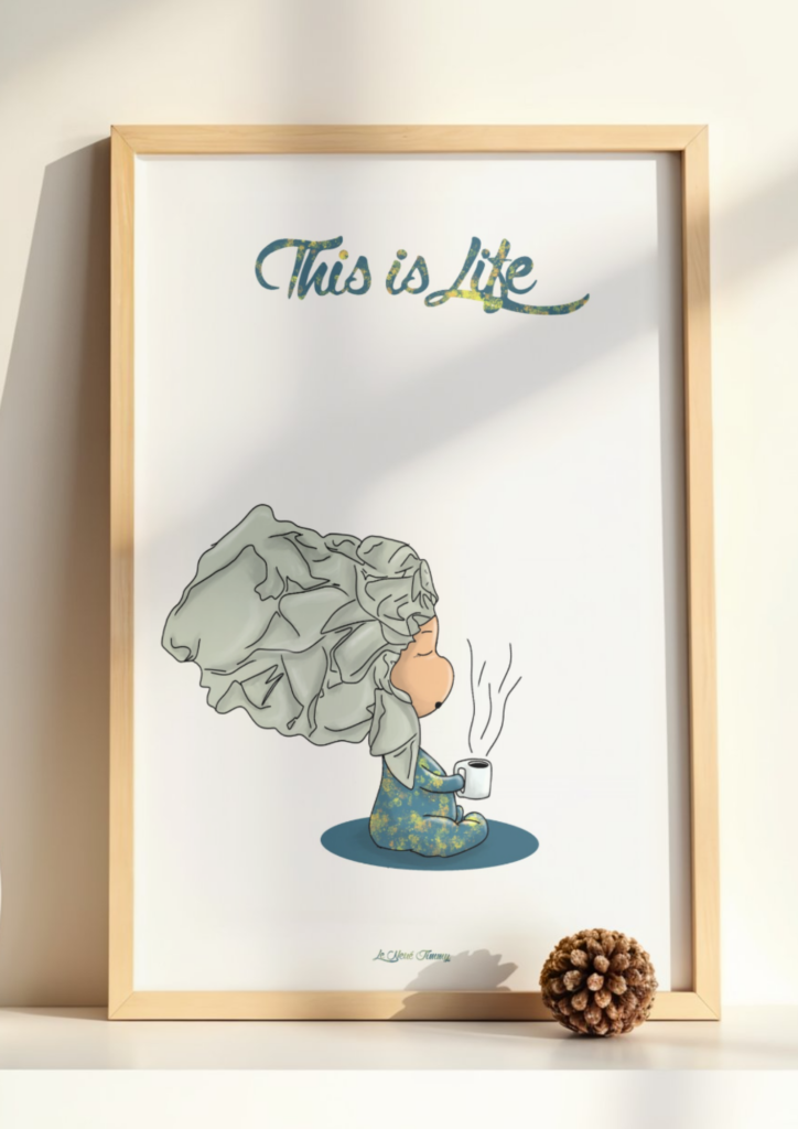 affiche-this-is-life-coffe-time