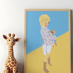 Affiches décoratives pour chambre d’enfant, imaginées et illustrées avec poésie. Découvrez une collection d’affiches représentant des enfants dans des univers colorés, doux et joyeux, parfaites pour décorer une chambre de bébé ou d’enfant et créer un joli univers à leur image.