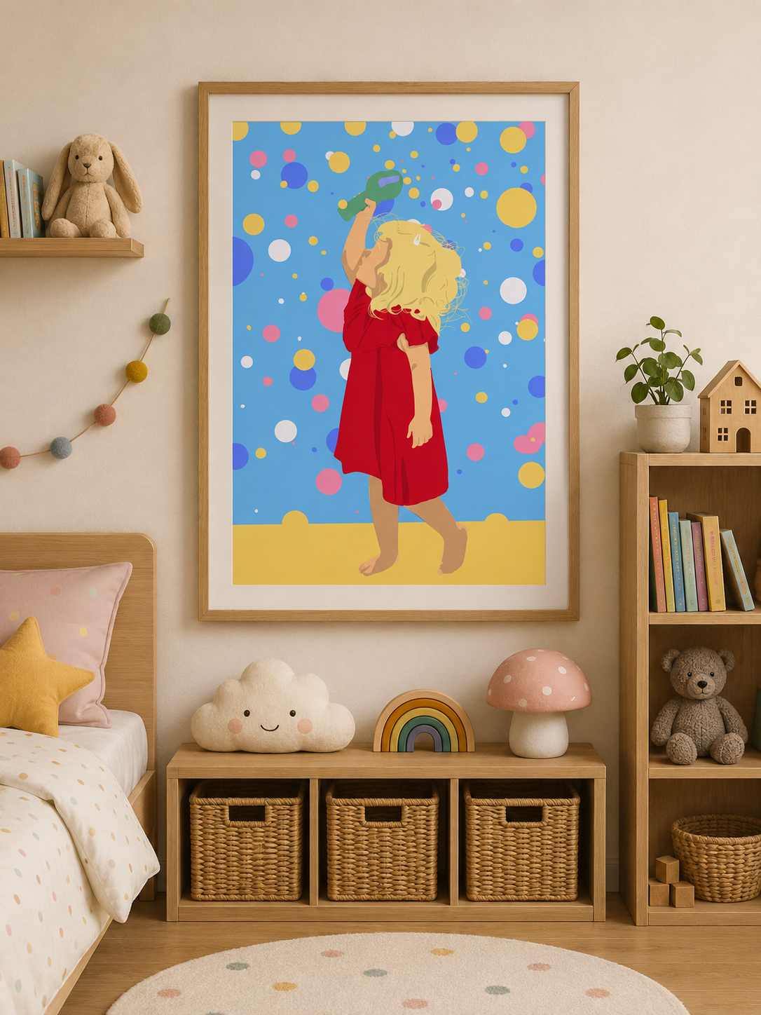 affiche enfant Affiches décoratives pour chambre d’enfant, imaginées et illustrées avec poésie. Découvrez une collection d’affiches représentant des enfants dans des univers colorés, doux et joyeux, parfaites pour décorer une chambre de bébé ou d’enfant et créer un joli univers à leur image.